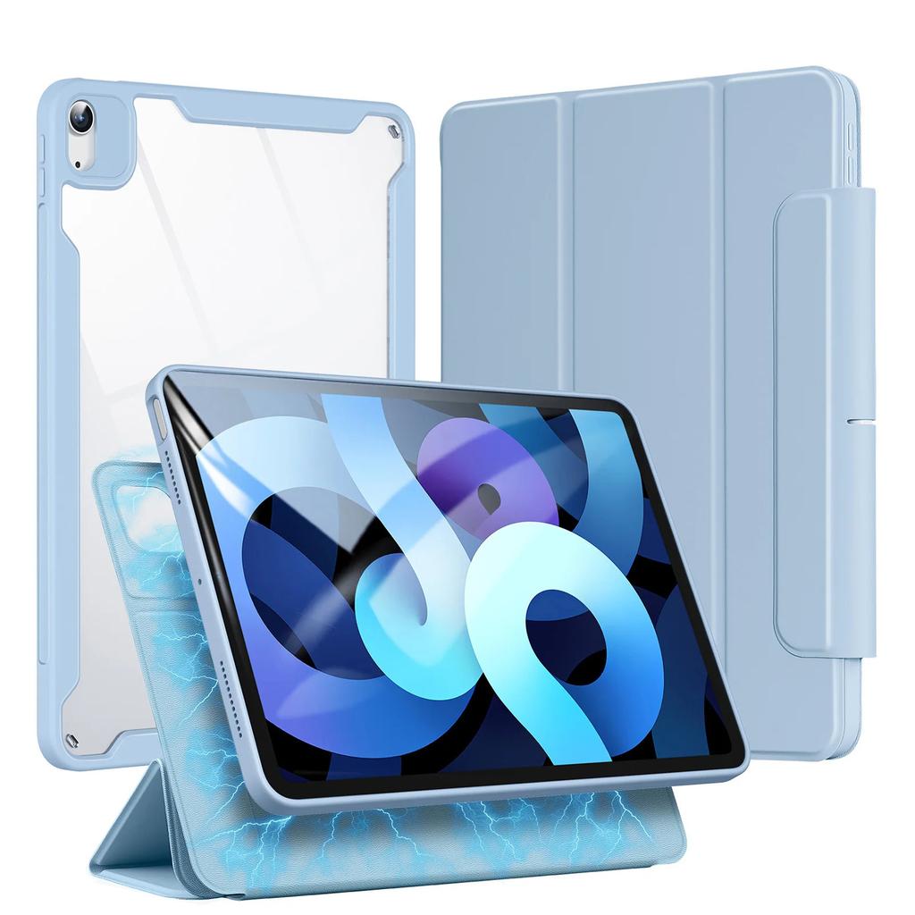 Für iPad Pro 12.9 2021 Abnehmbare Hülle für iPad Pro 11 Air 5 Air 4 Magnetische Hülle 2021 2020 mit Stifthalter Smart Folio