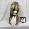 Harajuku Long Straight Hair with Bangs Synthetic Cosplay Lolita Wigs  Halloween