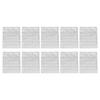 10Pcs Coin Pages 42 Pockets Plastic Protectors 7 cm Collectors Supplies