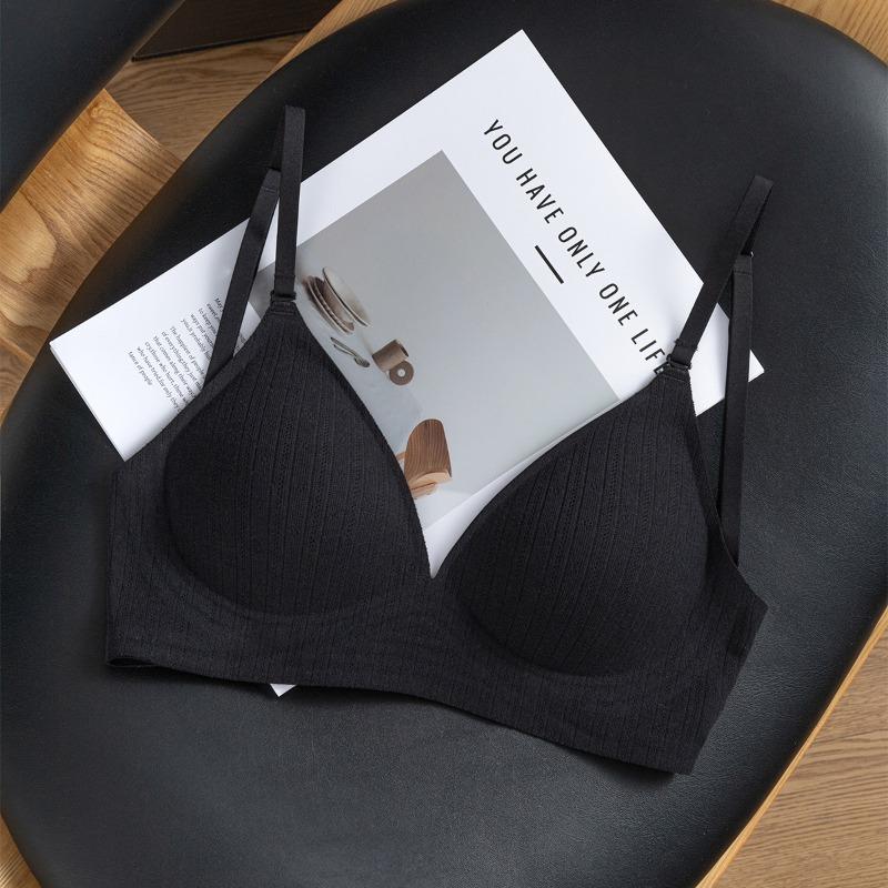 U-shaped beautiful back underwear anti-shoulder big backless special invisible neck small chest expansion shows large bra summer