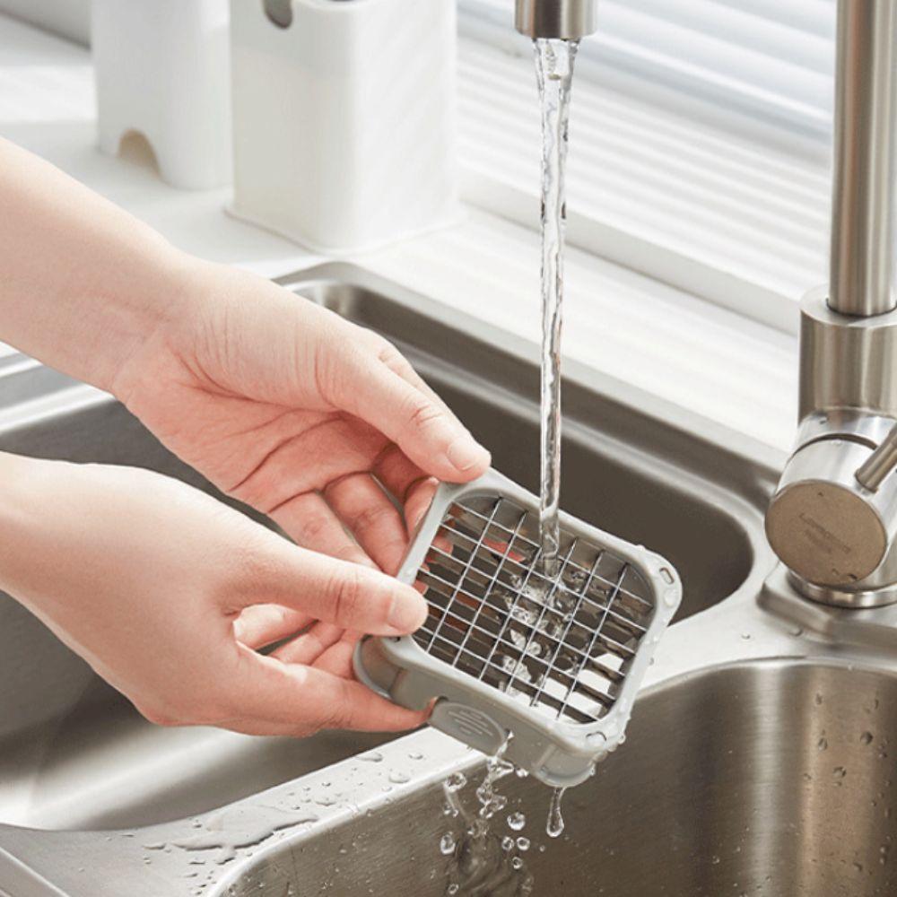 Efficient Vegetable Chopper Hand Press Vegetable Cutter Safe Potato Slicer Fruit