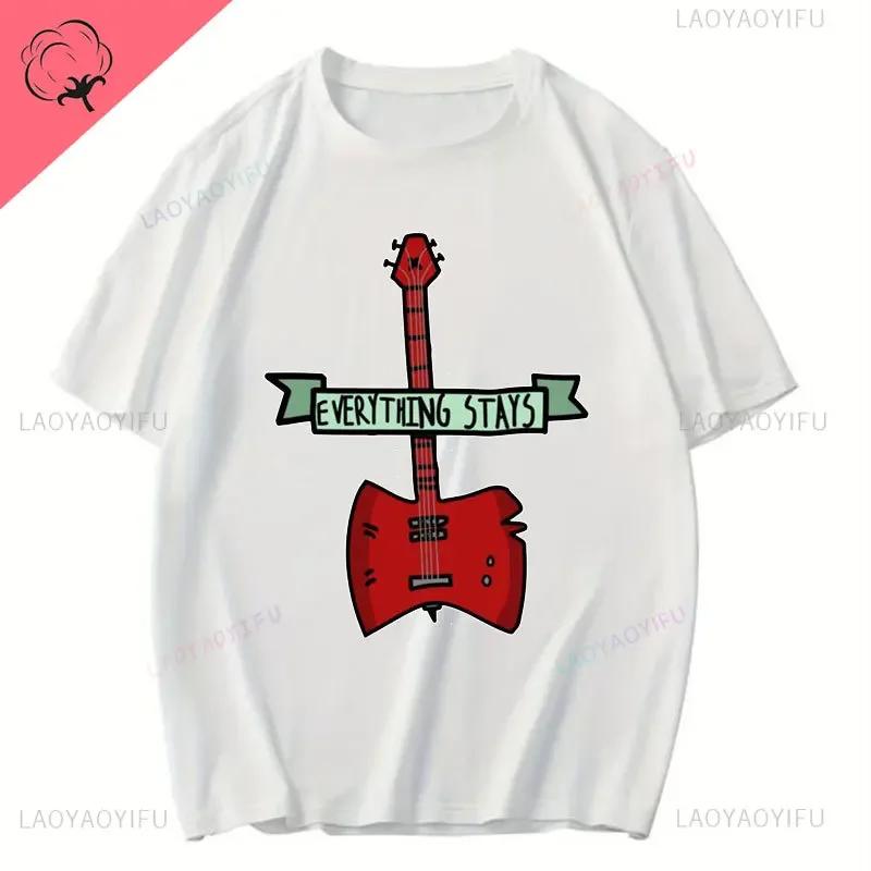 Fashion Adventure Time Cotton T Shirt Marceline The Vampire Queen Short Sleeve T-Shirt Summer O-neck Clothes Unisex Casual Tops