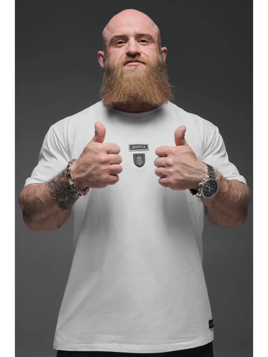 

White oversized T-shirt Kindness S