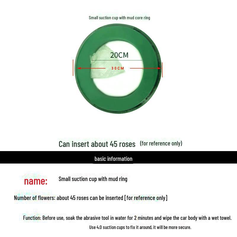 Vantuzlu Düğün Arabası Çiçek Süslemesi - Kalp Şekli