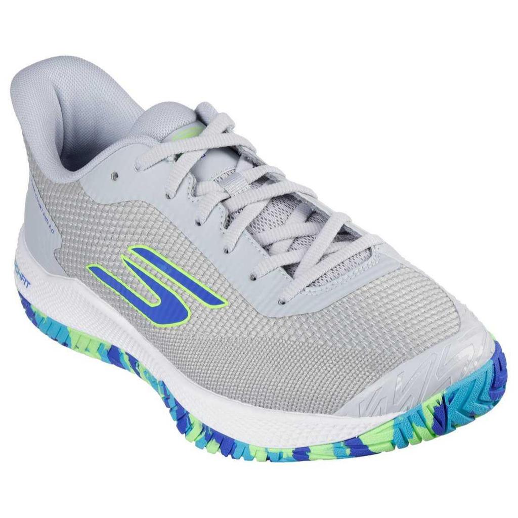 Skechers Viper Court Pro 2.0 Comfortable Durable Fashionable Low-Top Training Shoes Men sneaker Gray 246109-GRY
