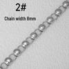 Handmade DIY Stainless Steel Necklace Bracelet Clavicle Chain Accessories