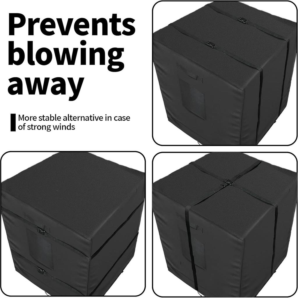 Window Air Conditioner Insulation Cover with Waterproof Durable Oxford Cloth Design Suitable for Quick and Secure Attachment