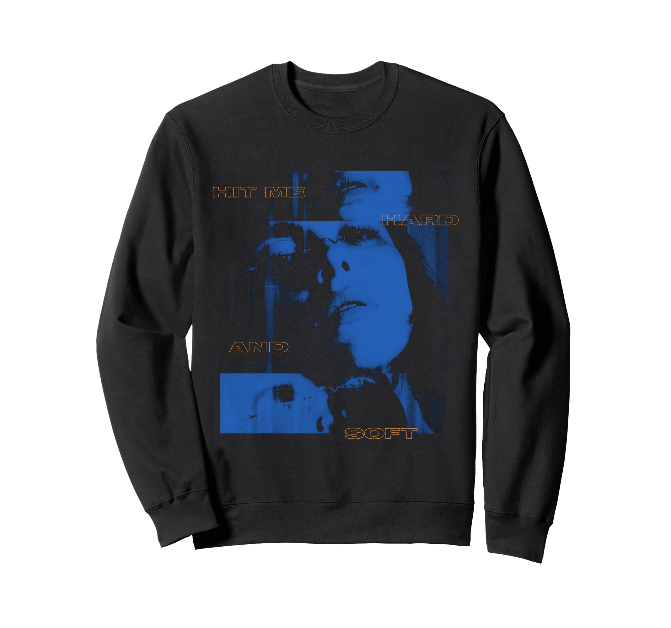 

Billie Eilish Official HIT ME HARD AND SOFT Blue Photo Sweatshirt