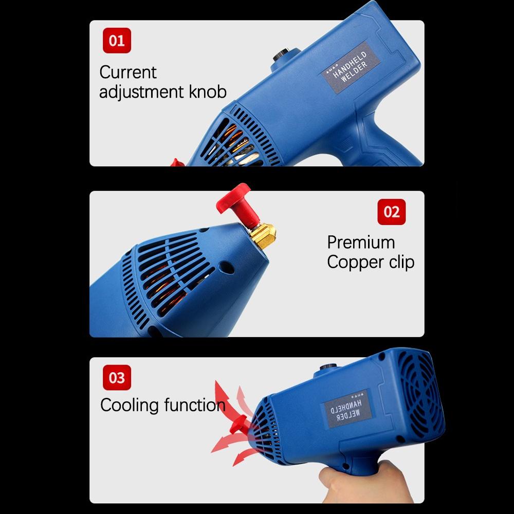 3900W Handheld Portable Electric Arc Welding Machine Automatic Digital Intelligent Welding Machine Adjustment Current