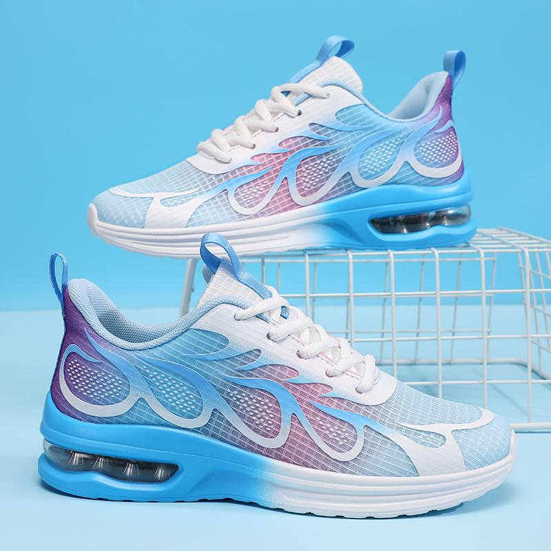 Autumn New Fashionable Versatile Womens Sports Shoes Rebound Assisted Running Shoes Breathable Shock-absorbing Walking Shoes