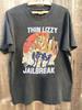 Thin Lizzy Band Jailbreak Explosion Kolsvart Bomulls T-shirt Unisex tee S-5XL
