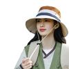 Zhenxiang Women's Spring Summer Sun Protection Hat UV Protection Foldable Bucket Hat