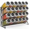 4 Tier Spice Rack Storage Rack Countertop Stand Seasoning Organizer Countertop Spice Storage Holder for Pantry Cabinet Shower