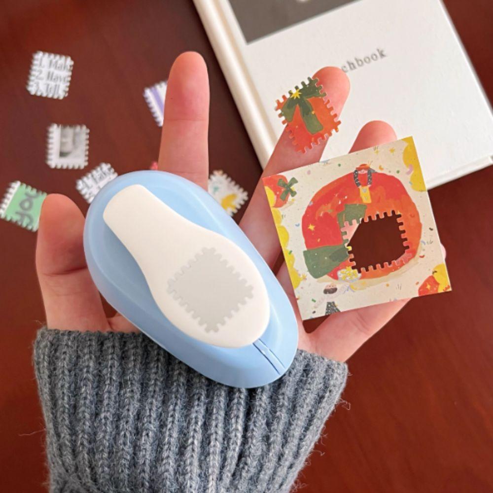 Stamp Shape Embossing Machine Punches Maker Toothed Puncher Embosser Scrapbooking