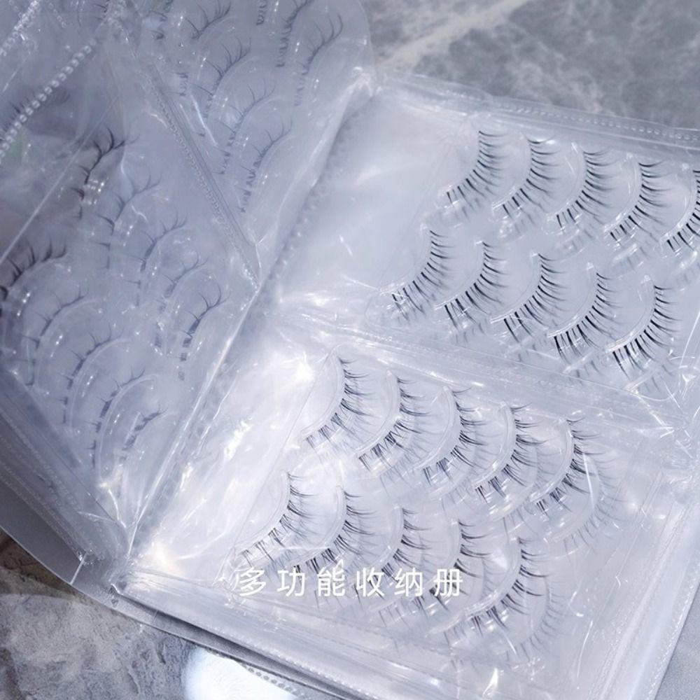 Multi-functional False Eyelash Storage Book  for Eyelashes and Double Eyelid Stickers