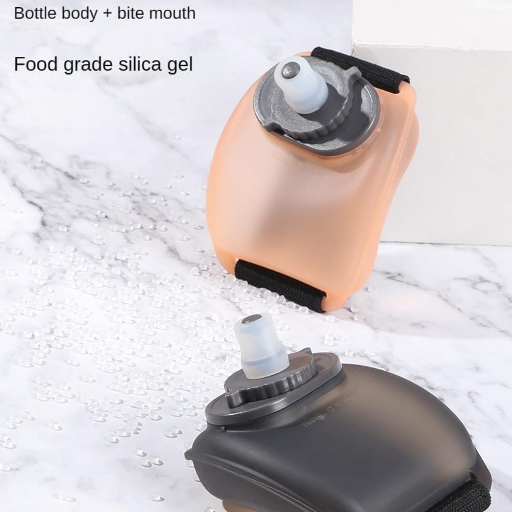 Outdoor Sports Water Bottle, Portable Wrist Water Bottle With Elastic Band, For Running Marathon, Mountaineering, Cycling