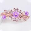 Korean Rhinestone Spring Hair Clip - Versatile Medium/Large Size for Women