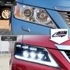 LED Projector Headlight Assembly with DRL & Flowing Turn Signals for 12-14 Toyota Camry 7th Gen