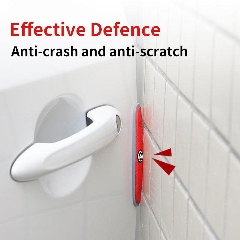 2026 Hett för Volkswagen VW 4PCS bildörrkantskyddsskydd klistermärkesremsa för Volkswagen VW Scirocco Jetta Beetle Golf Passat