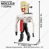 MOOXI Set di Figure Skibidi Toilet Man TvMan Cameraman Speakerman Blocchi da Costruzione Modello MOC Mattoncini Giocattoli per Adulti Bambini Regalo di Compleanno