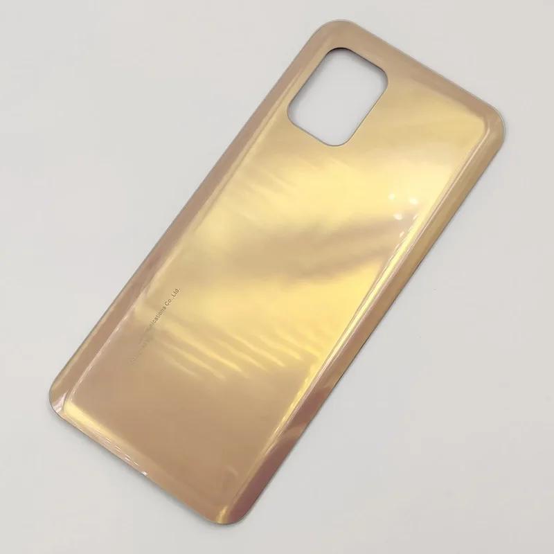 Glas-Rückseite für Xiaomi Mi 10 Lite 5G Hart Batterieabdeckung Rücktür Gehäuse Panel Schale + Original Klebstoff LOGO