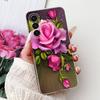 For Samsung Galaxy A26 A36 A56 5G Case 2024 New Stylish Flower Soft Clear Silicone Back Cover For Samsung A36 5G SM-A366B Bumper