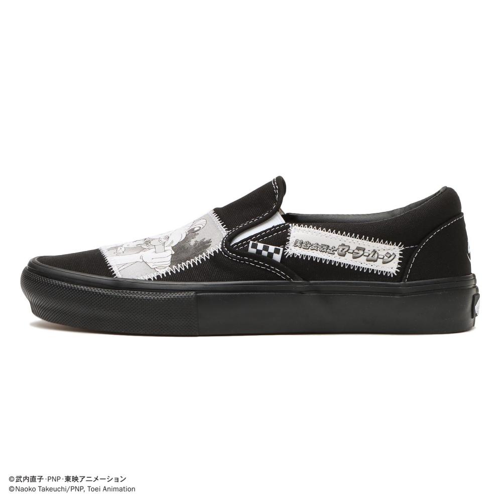 

VANS VN0A5FCAYB2 SAILOR WH BK SKATE SLIP ON