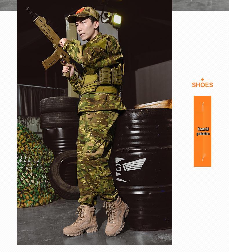 2026 Men's High-Top Tactical Combat Boots for Outdoor, Hiking, Mountaineering, and Desert Adventures
