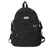 Schoolbag Large capacity junior high school high school student schoolbag female ins wind Japanese backpack trendy simple versatile travel backpack