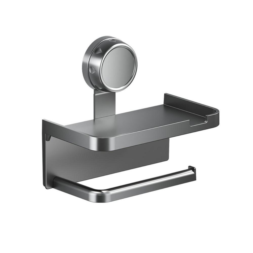 High-Quality Bathroom Paper Holder Suction Cup Toilet Paper Rack Tissue Holder Bathroom