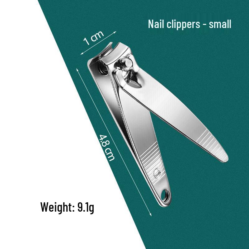 Nail Clippers Set: Small & Large with File - Manicure Tools