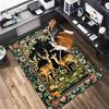 Fox Floral Frame Carpet Is Suitable For Living Room And Bedroom Doormats Office Balcony Decorative Carpet A10