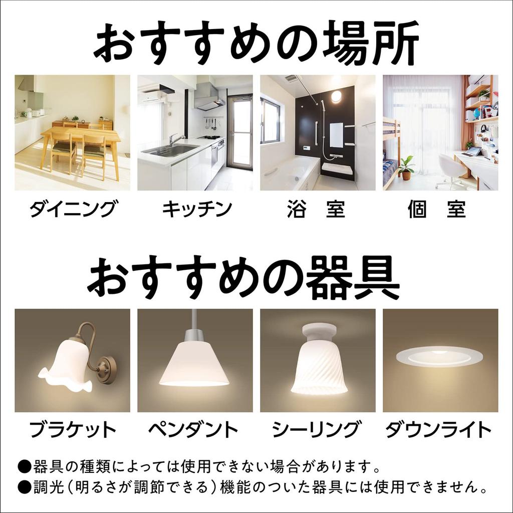 Panasonic LED Light Bulb Premier E26 Base Equivalent to 40 Type Light Pack of Equivalent to Daylight Color General Light Bulb Wide Light Distribution