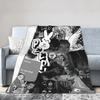 Lil Peep Cool Rapper Blanket Super Soft Warm Throw Blankets for Couch 50x60 Inch Multiple Sizes Quilt