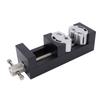 Mini Vise Clamp Smart Fractal for Drill Press Bench Heavy Duty Self Adjusting Aluminum Alloy for Crafts Jewelry Making