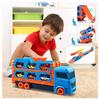 Childrens Large Track Car Set With Collapsible Metal Vehicles For Indoor Play And Development
