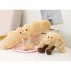 9" Croissant Plush Toy Cute Croissant Bread Pillow Stuffed Animals Funny Soft Food Plushies Toy (Pretzel)