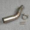 Motorcycle Exhaust Middle pipe link pipe For suzuki GSXR1000 GSX R1000 GSXR 1000 2005 2006 Link Pipe
