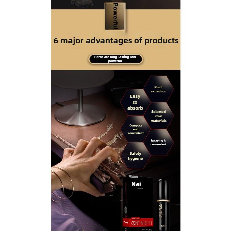 Men's External Delay Spray 10ml Power Black Gold Models Male Delay Lasting Spray Adult Sex Products