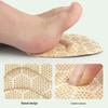 Self-Adhesive Invisible Forefoot Pad with Toe Post - Soft, Shock-Absorbing, Anti-Wear, Half-Size Massage Granules
