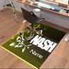 Custom personalization Nash logo Print Area Rug - Soft, Washable Non-Slip Indoor Mat,Living Room,Home&Office Decorative Rug