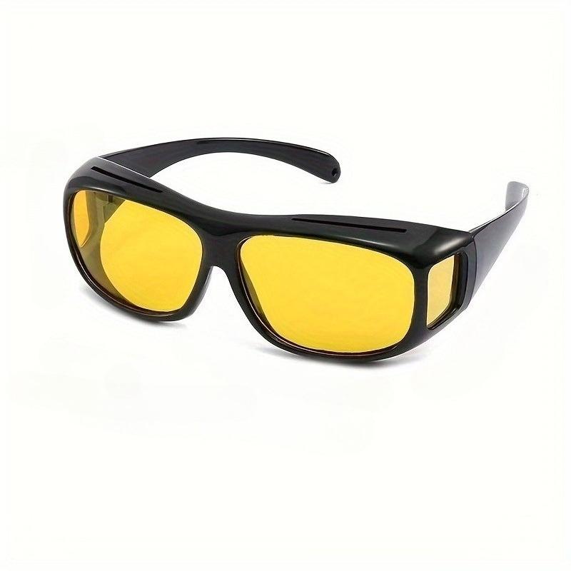 

Neutral Glasses, Optical High-definition Night Driving Surround Anti Glare Glasses, Suitable for Both Men and Women жёлтый