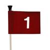 Golf Putting Green, Golf Flagpoles Golf Flags Portable Practice Putting for