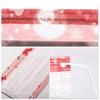 Christmas Mask Adults Disposable Face Mask 3-layer Non-woven Fabric Party Masks