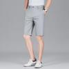 Men's Black Non-Iron Stretch Casual Shorts - All-Season, Anti-Wrinkle, Straight Fit, Sports Style