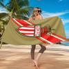 Monaco Football club Printed Microfiber Beach Towel, Soft And Absorbent, Quick-Dry, Ideal for Summer Travel, Beach Essential, Swimming Pool