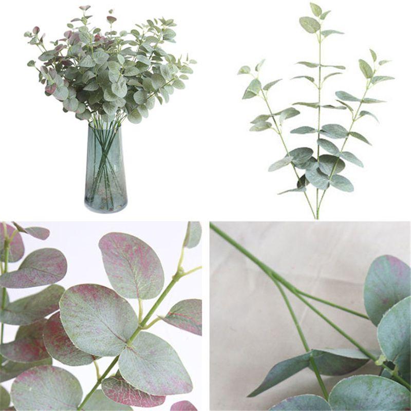 Vibrant 68cm Silk Eucalyptus Green Plant For Beautiful Indoor Decor Arrangements