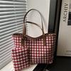 Große Kapazität Tragetasche Handtasche neue High-End-Optik vielseitig und schön Pendlertasche Schulter-Achseltasche Damentasche