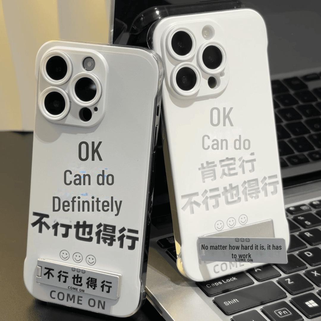 

Compatible Apple 16 ProMax Case: Fits iPhone 15 with Stand, iPhone 14 Borderless, and iPhone 13 Half-Pack Hard Shell. Works Even When It Doesn’t. iPhone 15 Plus