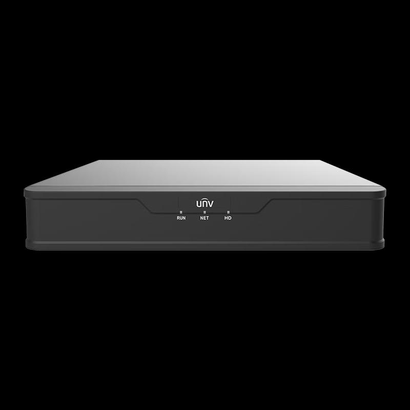 Uniview NVR301-04D3-DT NVR a 1 alloggiamento a 4 canali H.265 spina CN (adattatore incluso)